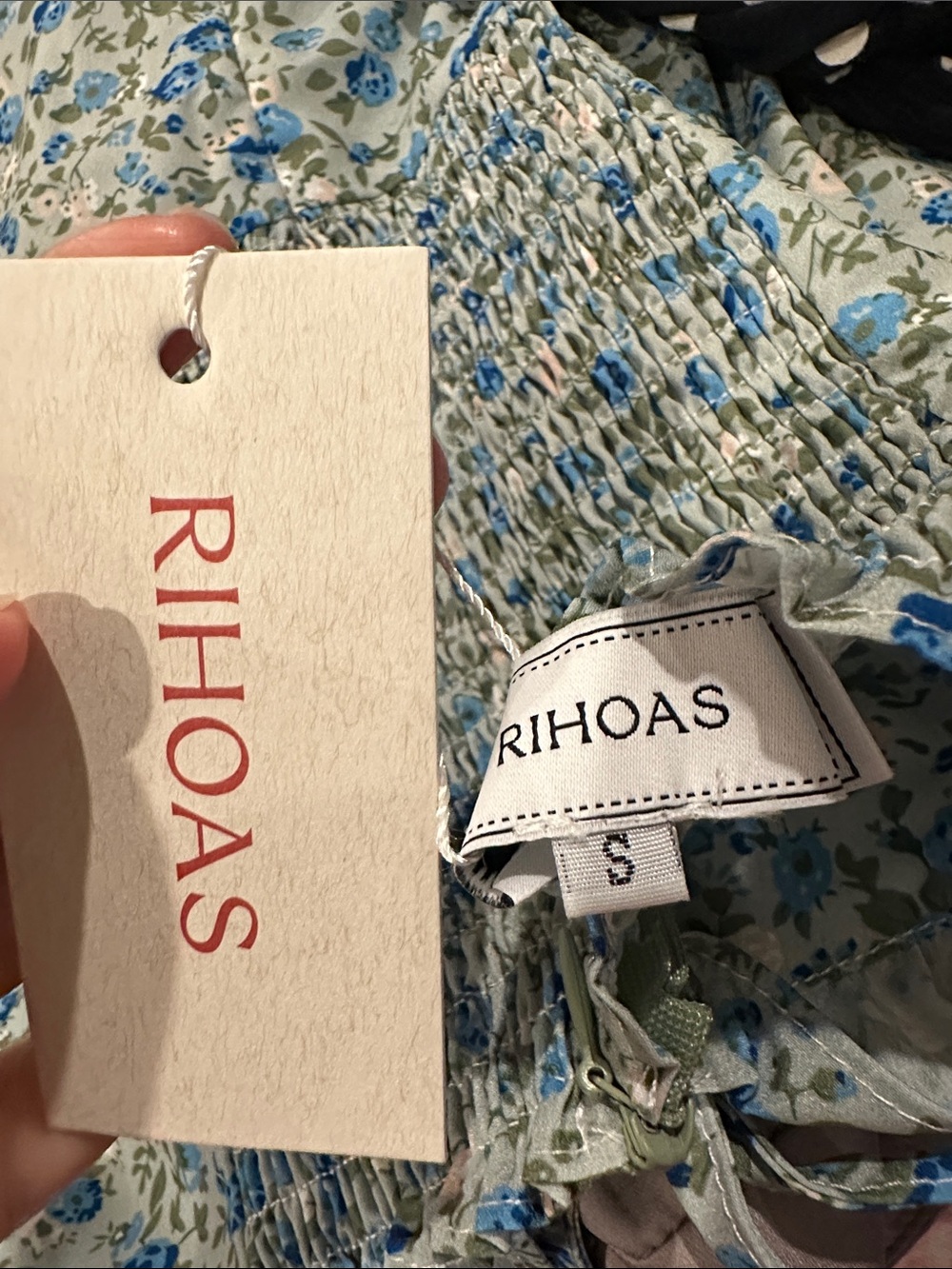 RIHOAS Floral Puff-Sleeve Mini Dress - Picture 7 of 7